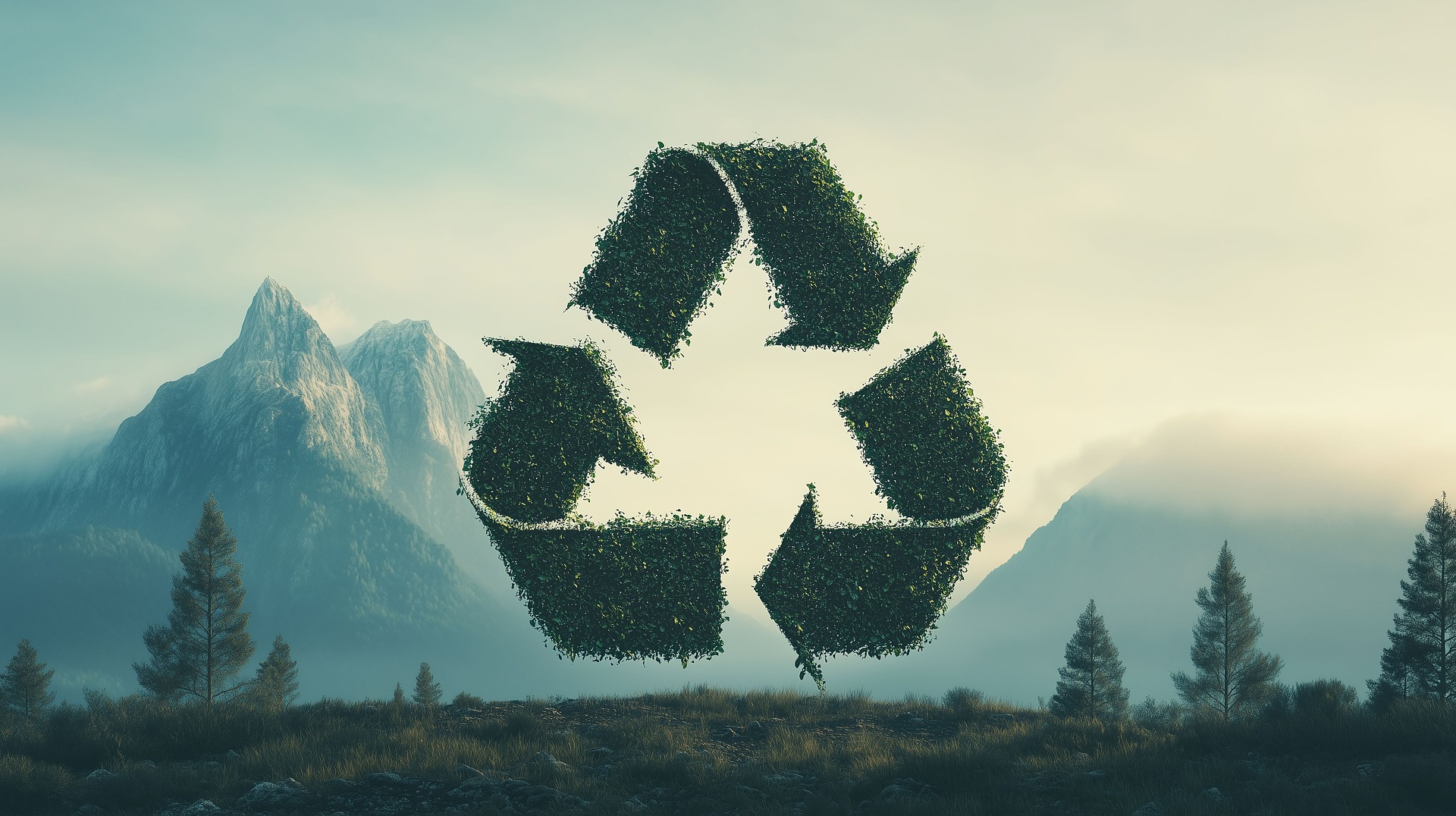 Zero waste lifestyle items including reusable containers, bags, and sustainable products