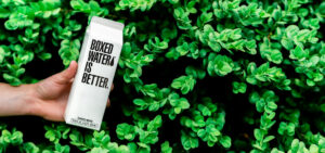Clear, refreshing water in a convenient, recyclable box.